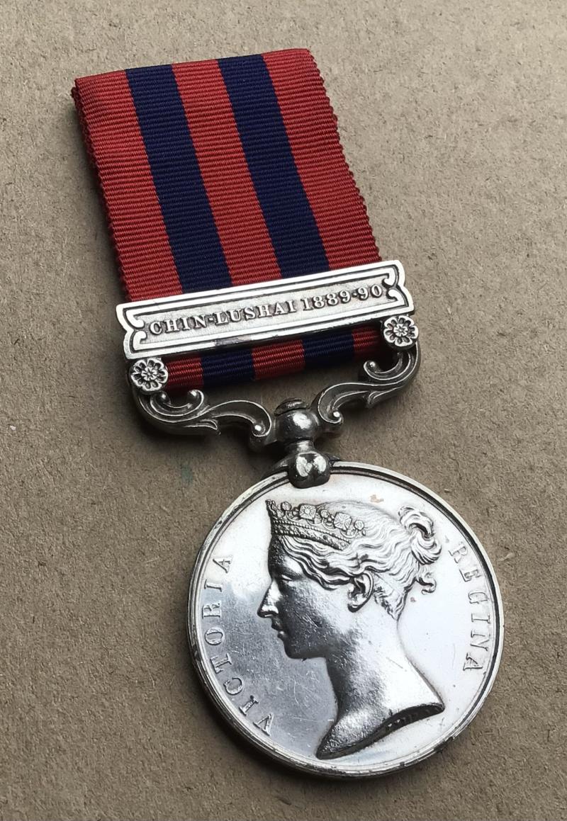 India General Service Medal 1854 - Kings Own Scottish Borderers