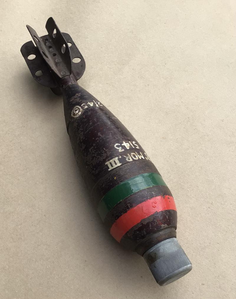 Australia WW2  3 Inch Mortar Round