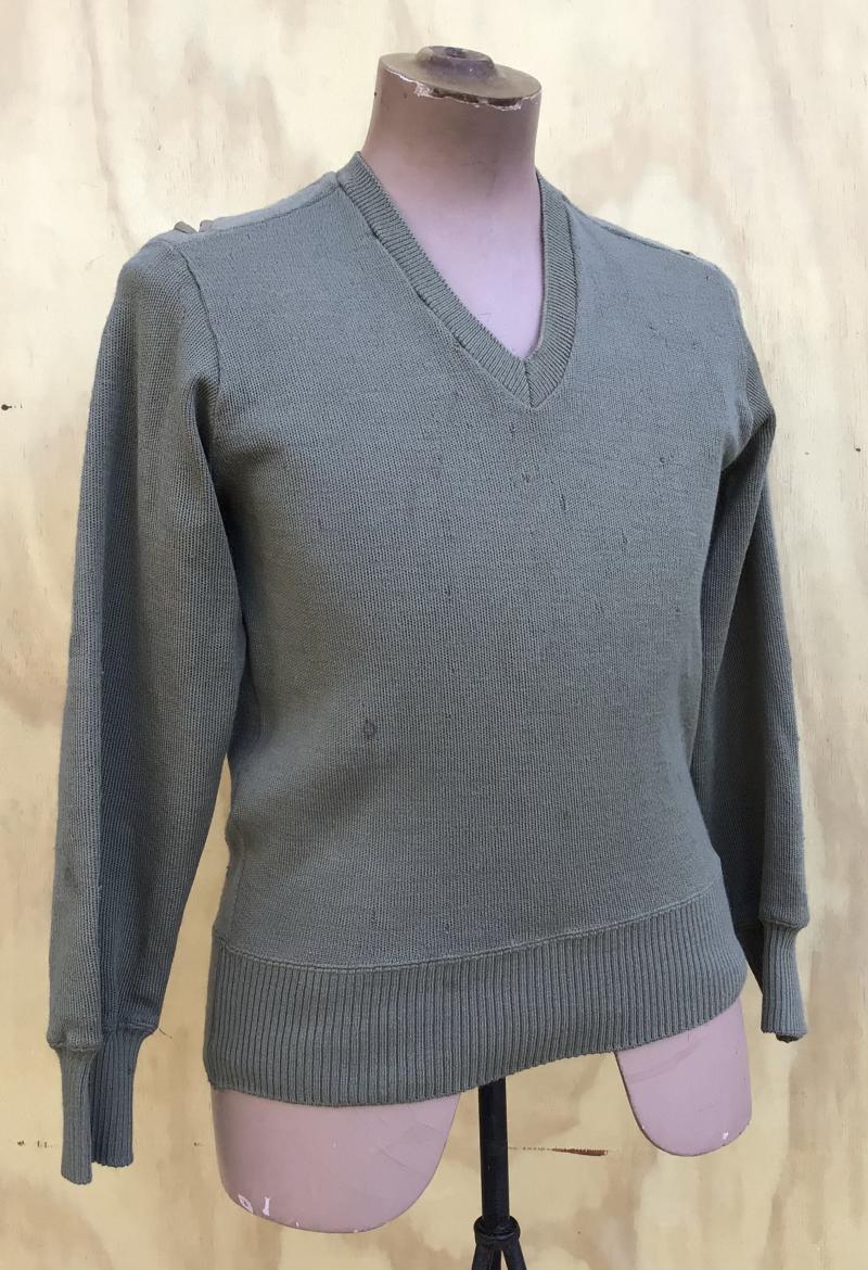 Australia WW2 Rare Army Issue Wool Jumper - 1943