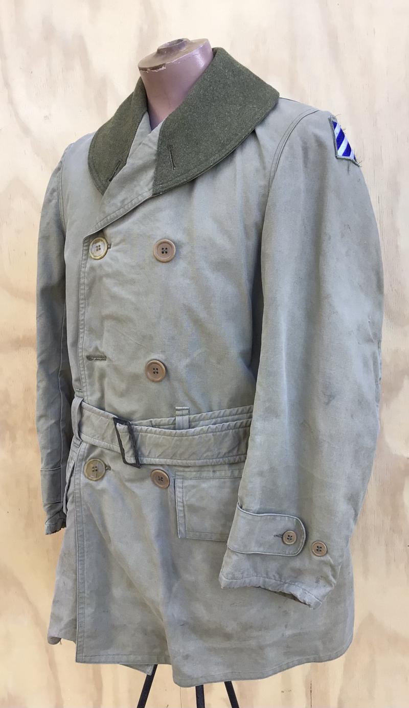 US WW2 Coat, M38 Mackinaw - 3rd Infantry Division