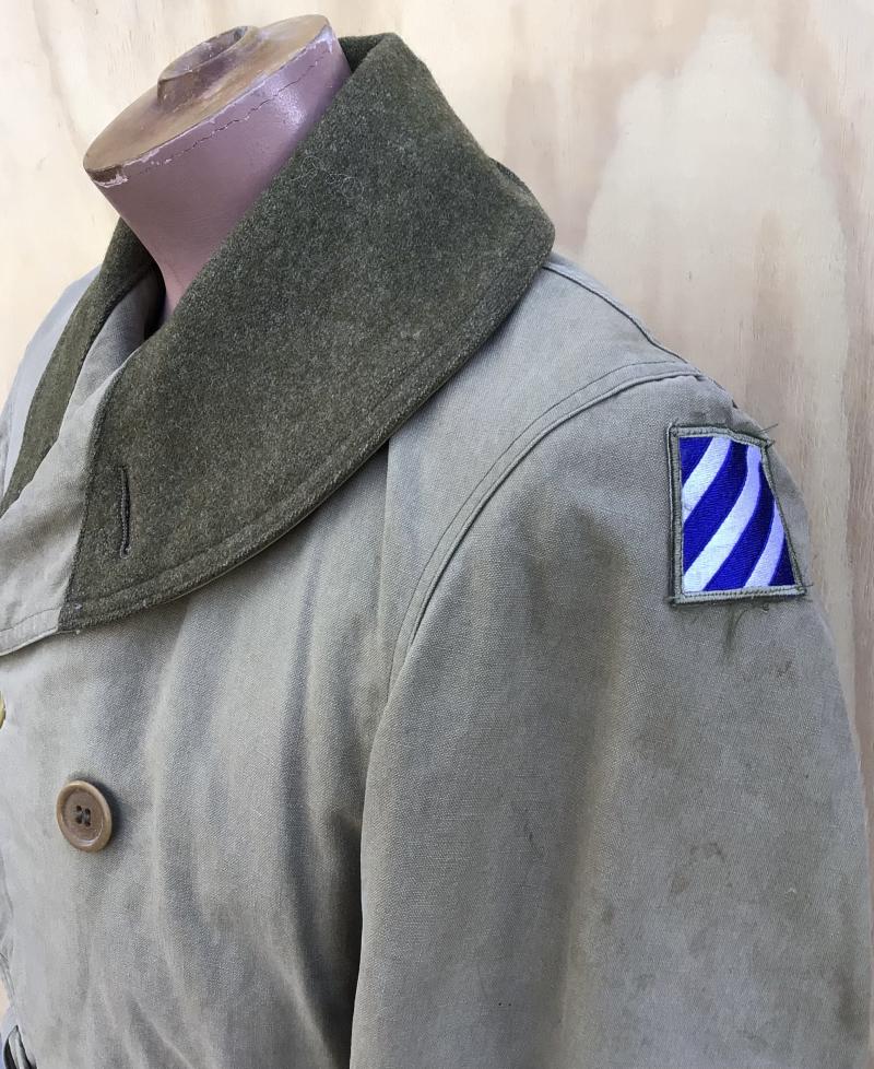 US WW2 Coat, M38 Mackinaw - 3rd Infantry Division