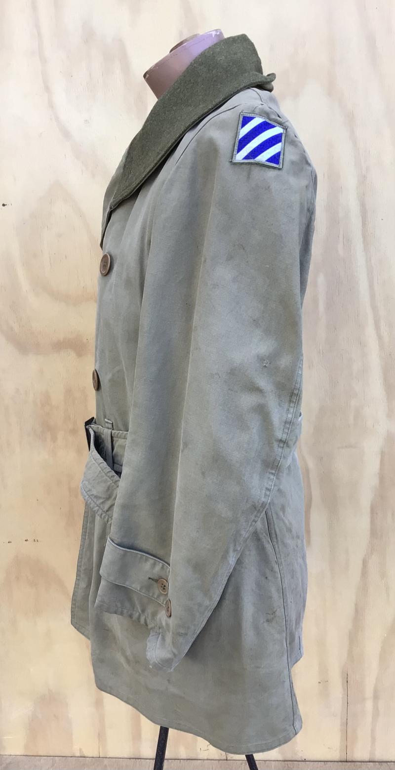 US WW2 Coat, M38 Mackinaw - 3rd Infantry Division