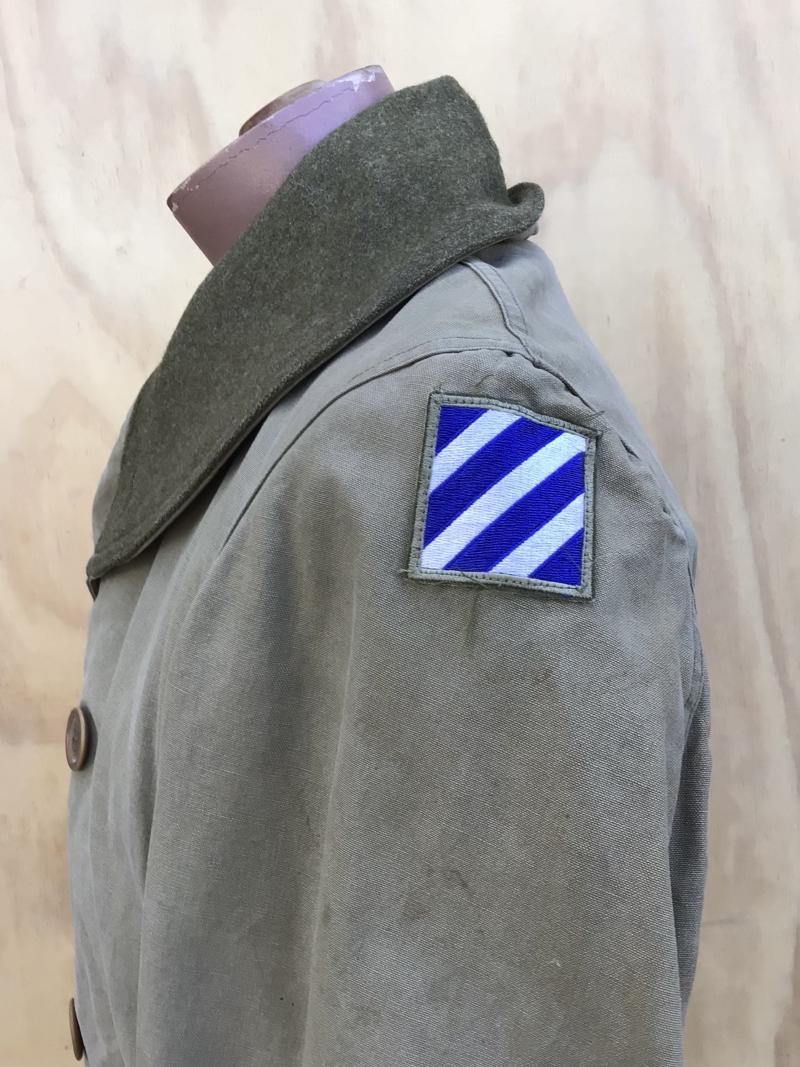 US WW2 Coat, M38 Mackinaw - 3rd Infantry Division