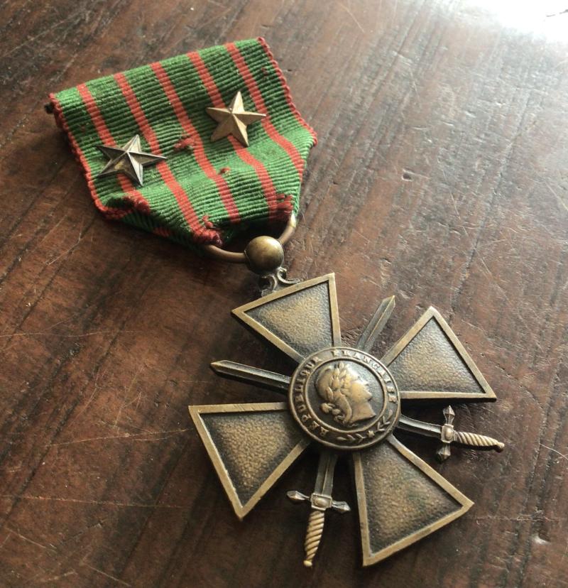 France WW1 Croix de Guerre 1914-1916