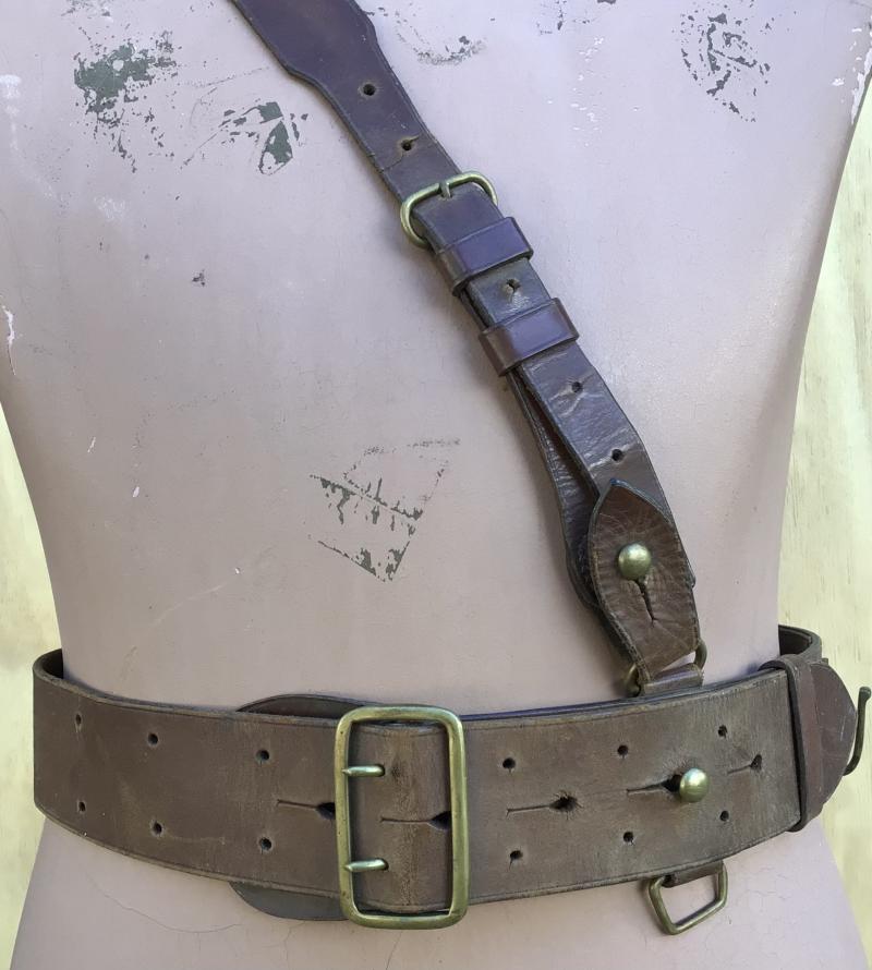 Commonwealth WW1-2 Officers Sam Brown Belt