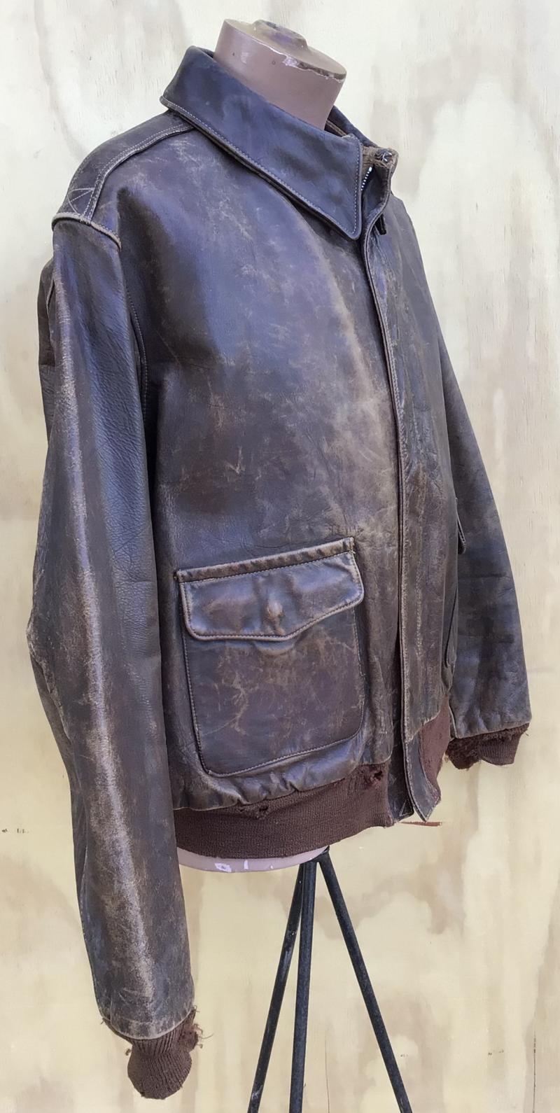 US WW2 An Original USAAF A2 Flying Jacket.