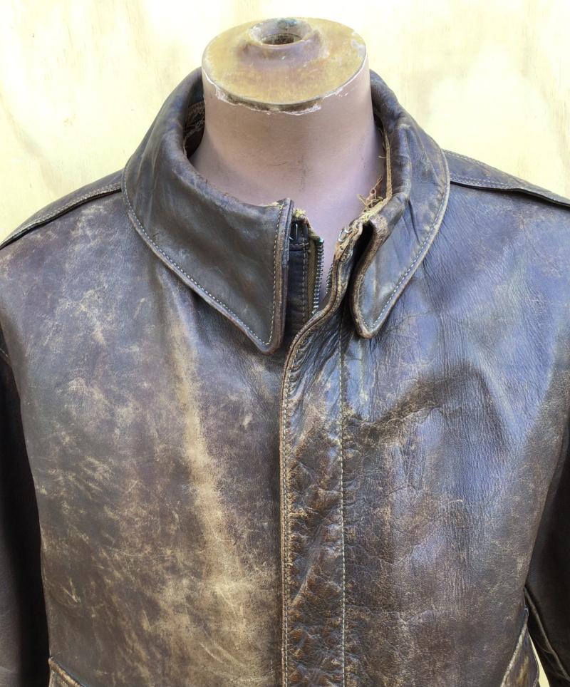 US WW2 An Original USAAF A2 Flying Jacket.