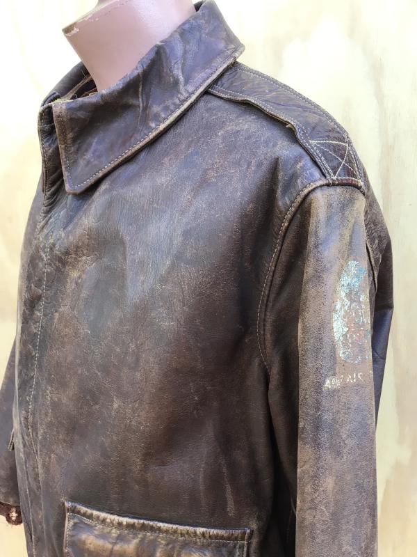 US WW2 An Original USAAF A2 Flying Jacket.