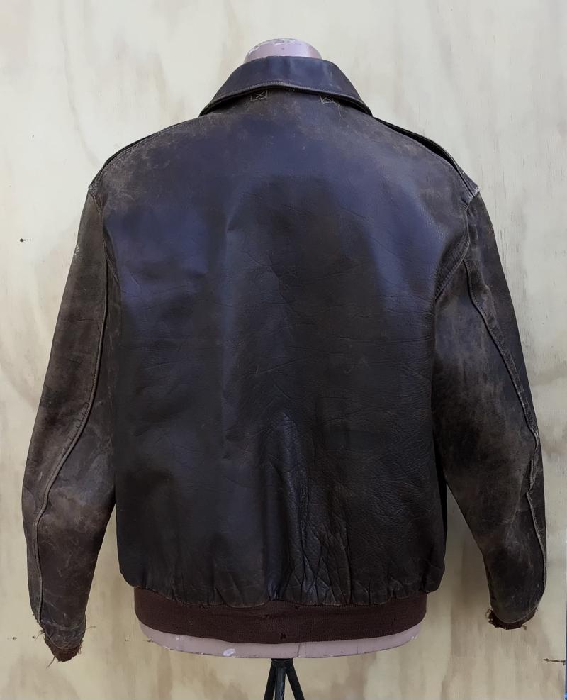 US WW2 An Original USAAF A2 Flying Jacket.