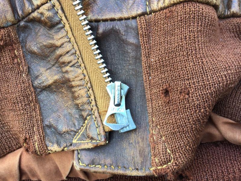 US WW2 An Original USAAF A2 Flying Jacket.