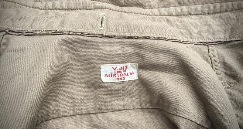 Australia WW2 AWAS / AAMWS KD Shirt