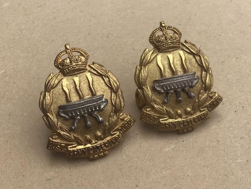 1948-53 Aust. Army Catering Corps Collar Badges