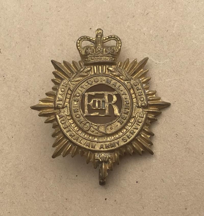 1953-60 Australian Army Service Corps Hat Badge 1953-60 Australian Army Service Corps Hat Badge