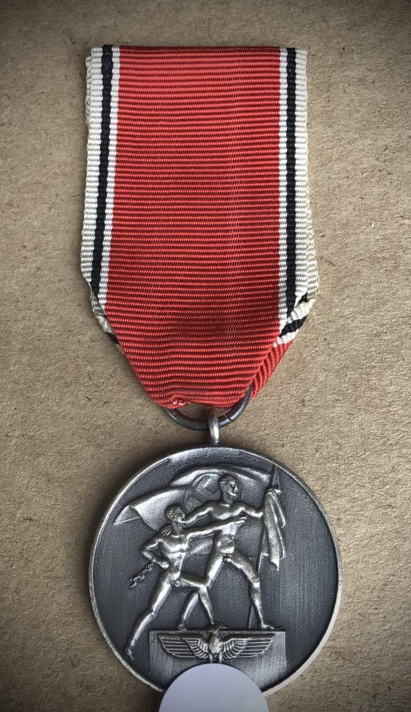 Germany WW2 Commemorative Medal of 13 March 1938