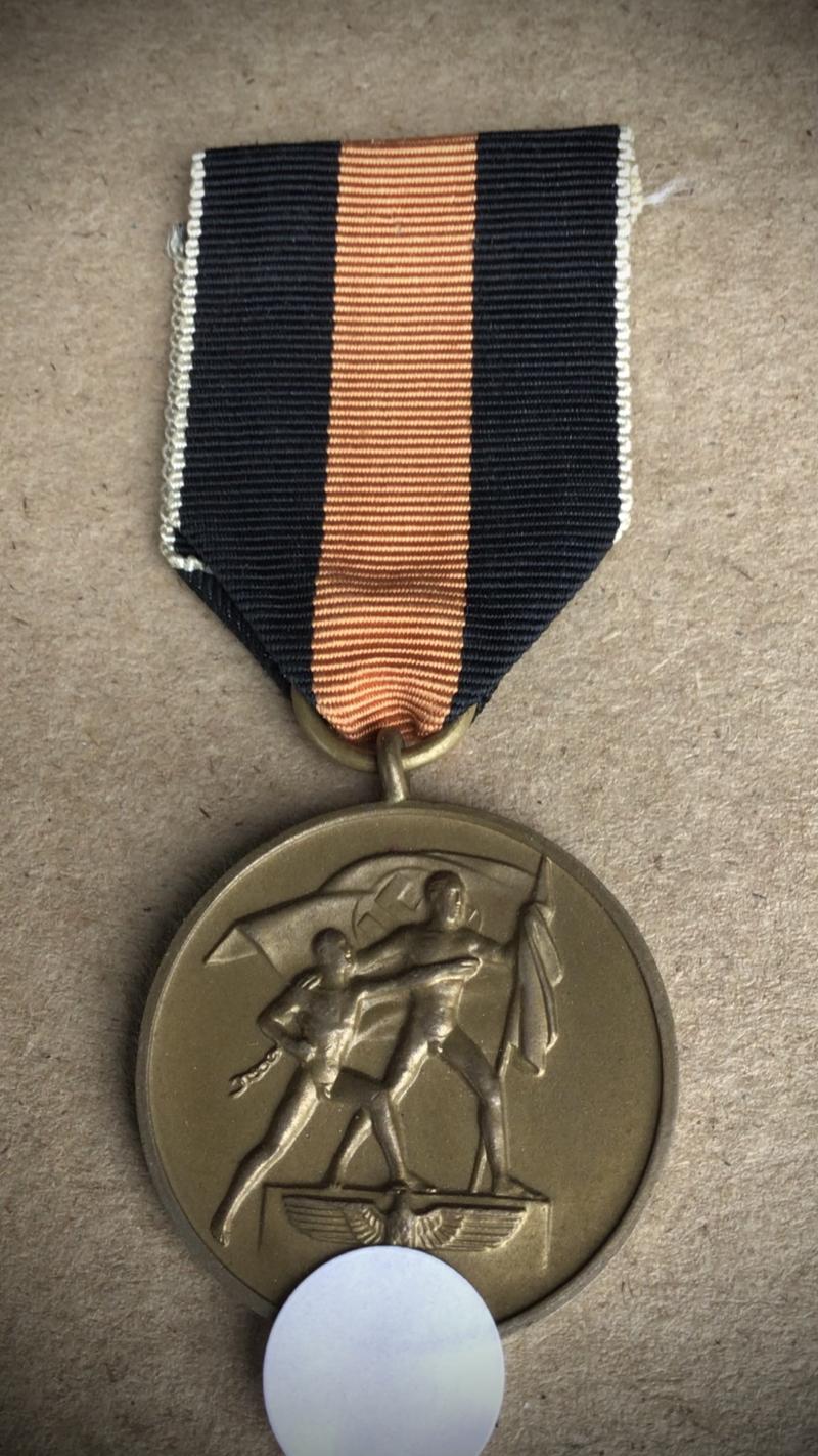 Commemorative Medal of October 1, 1938