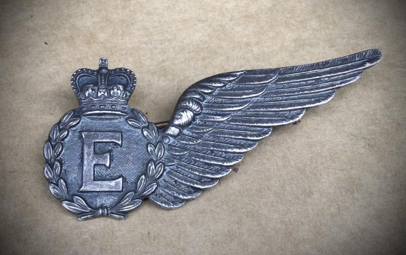 c.1953-60 RAAF Flight Engineer Sterling Silver Brevet