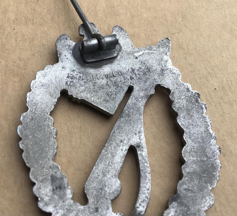 Germany WW2 Infantry Assault Badge by Sonhi, Heubach and Co.