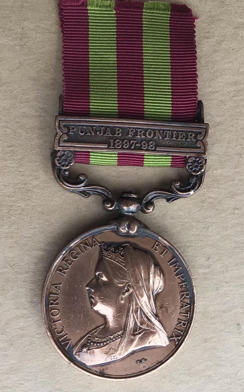 India Medal 1896 - Bronze issue
