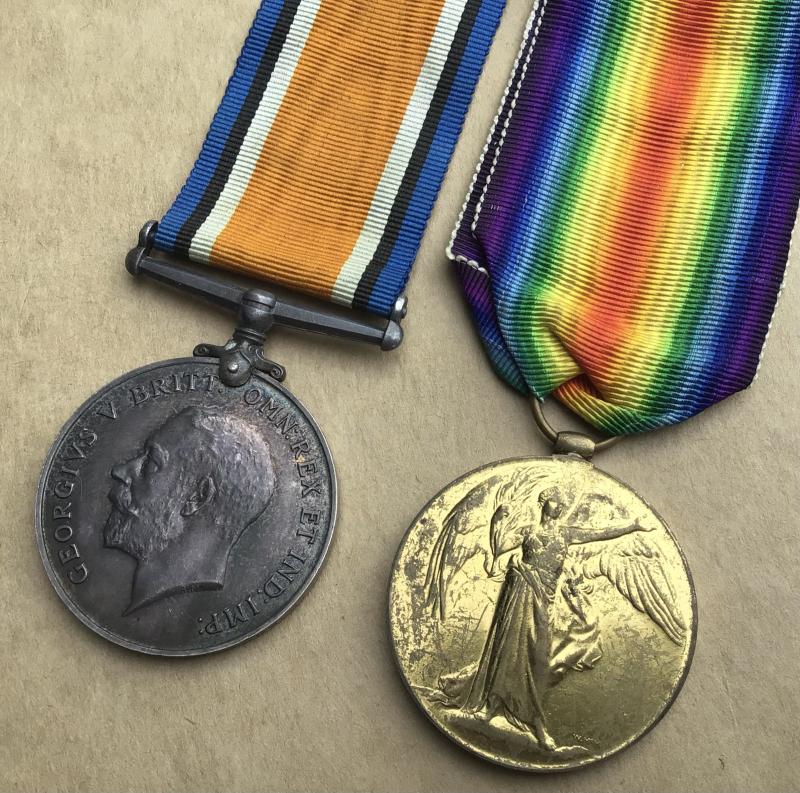 British WW1 Royal Army Medical Corps Pair.