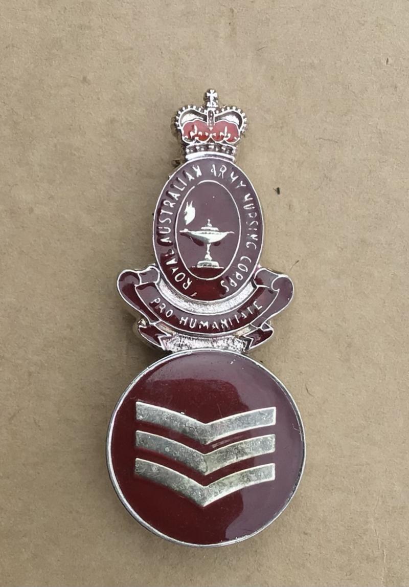 1970's-80's RAANC Women's Rank Badge