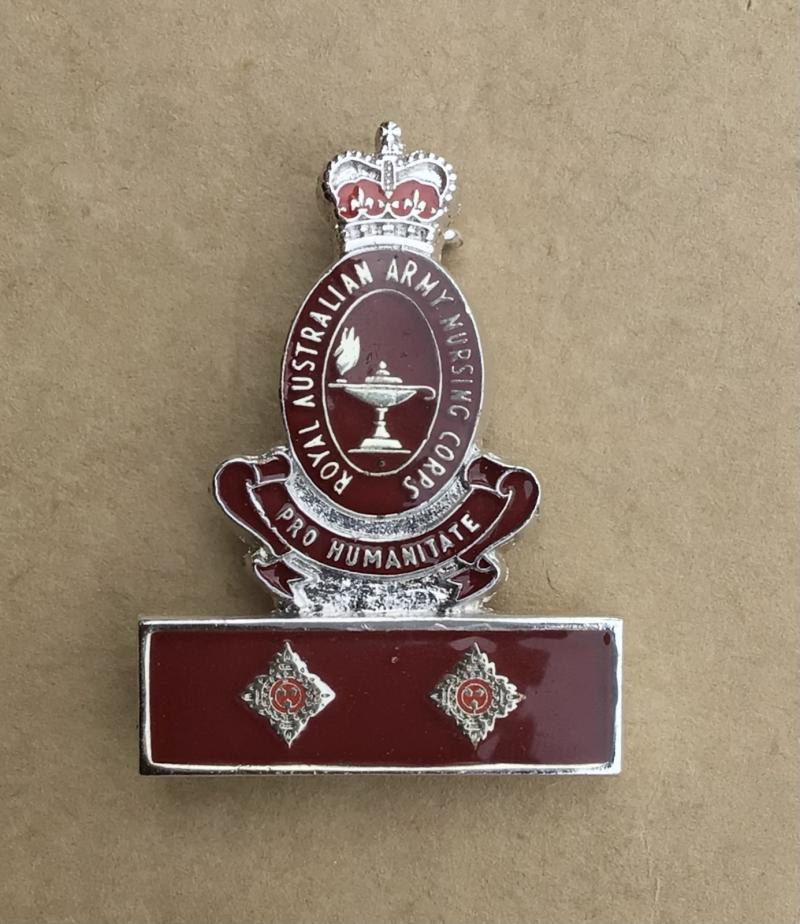 1970's-80's RAANC Women's Rank Badge