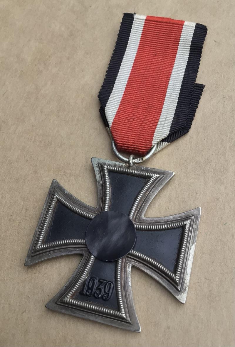 Germany WW2 1939 Iron Cross 2nd Class- Julius Maurer