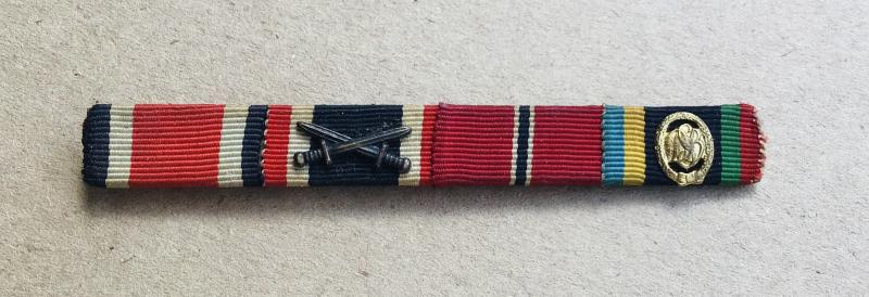 West Germany WW2 Veteran's Ribbon Bar