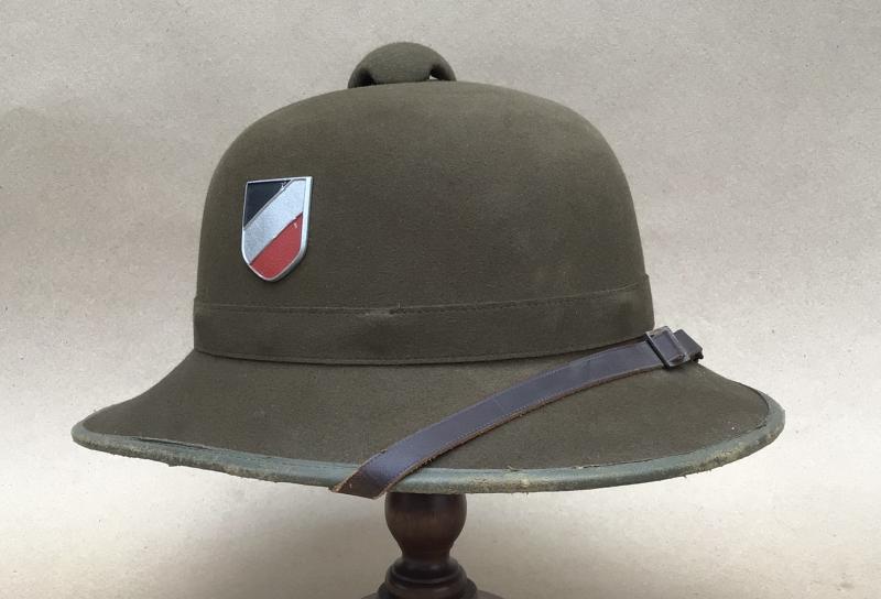 Germany WW2 Army Tropical 2nd Pattern Pith Helmet