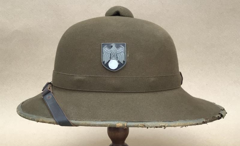 Germany WW2 Army Tropical 2nd Pattern Pith Helmet