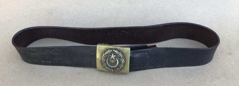 WW1 Turkish Officer's Combat Belt and Buckle