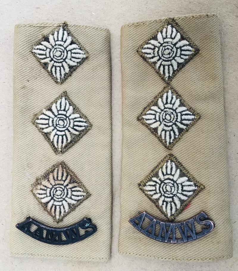 Australia WW2  K/D Slip on Rank - AAMWS