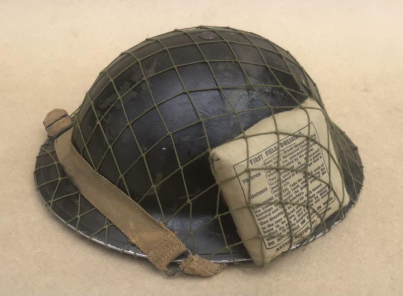 British WW2 Army Steel Helmet