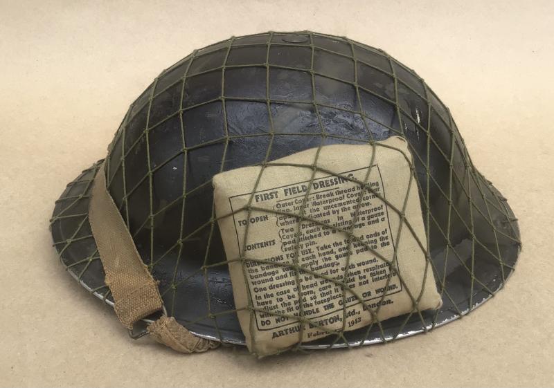 British WW2 Army Steel Helmet