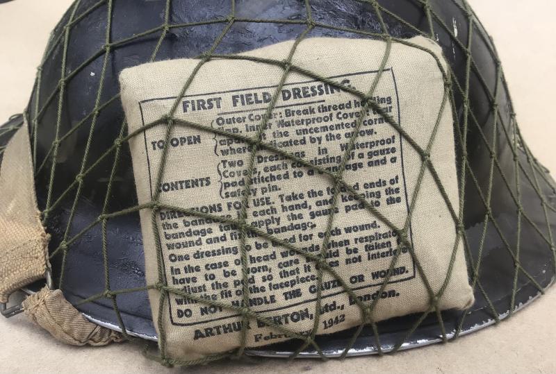 British WW2 Army Steel Helmet