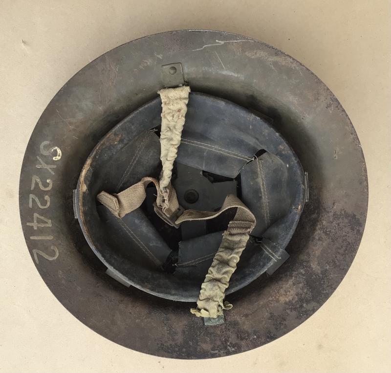 Australia WW2 Attributed Steel Helmet