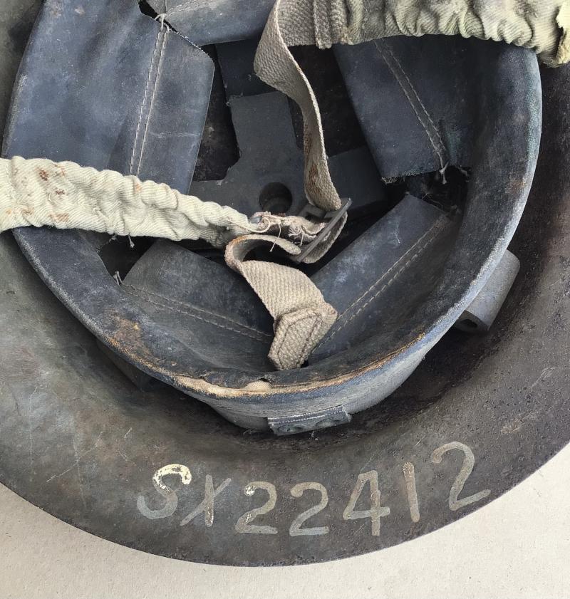 Australia WW2 Attributed Steel Helmet