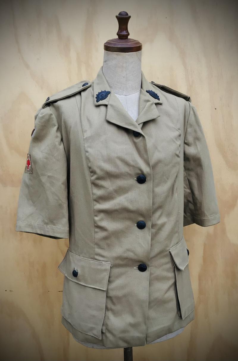 Australia WW2 Aust. Army Medical Womens Service K/D Service Dress Blouse