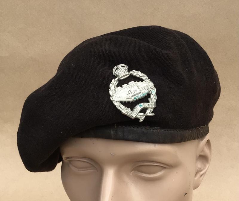 British WW2 Armoured Corps Beret - 1945 Dated