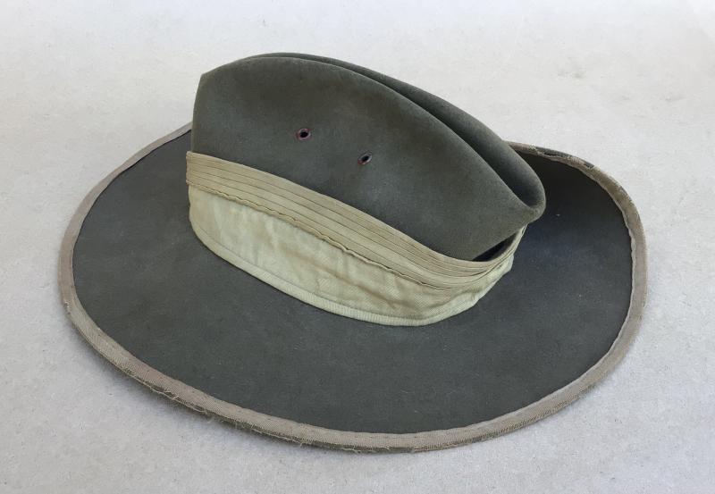 Australia WW2 Army Slouch Hat - 1942 Dated