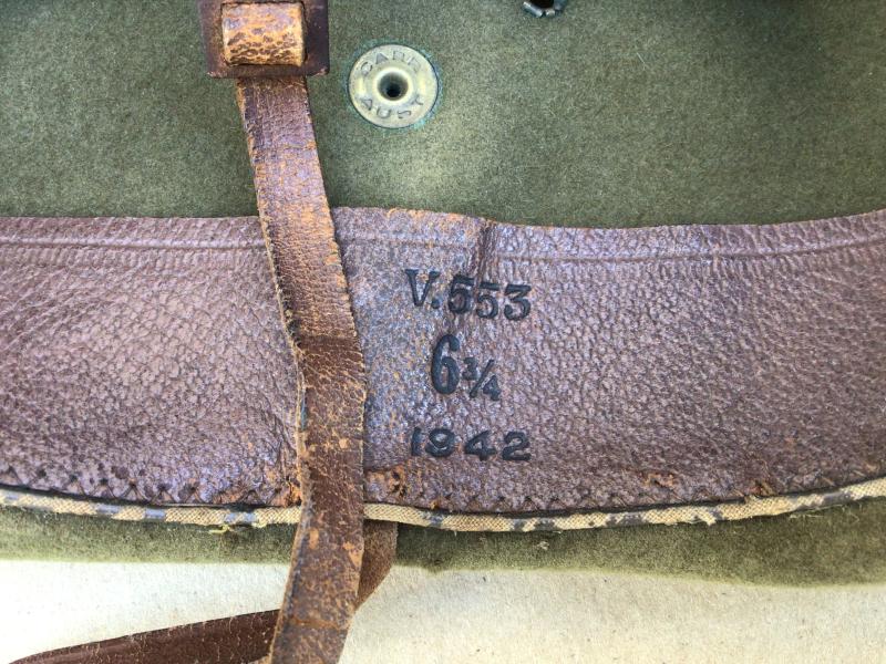 Australia WW2 Army Slouch Hat - 1942 Dated