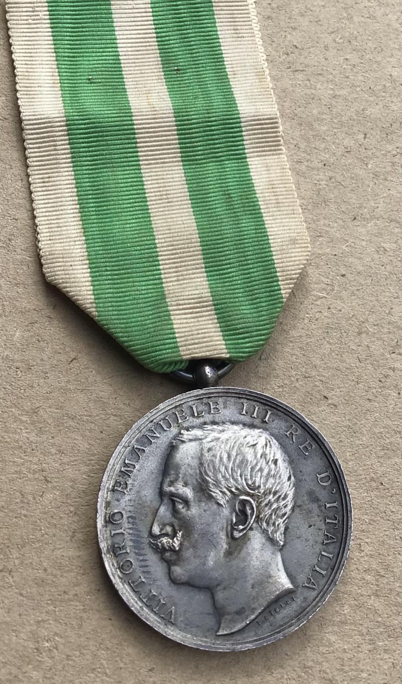 Italian 1908 Messina Earthquake Medal