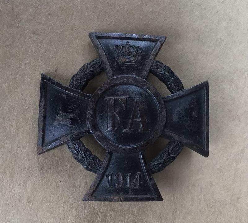 Oldenburg, Grand Duchy. A Friedrich August Cross, 1st Class