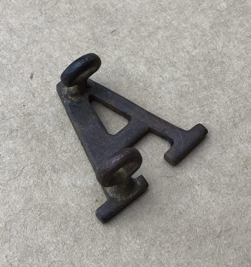 Australia WW1 ANZAC “A” Shoulder Badge