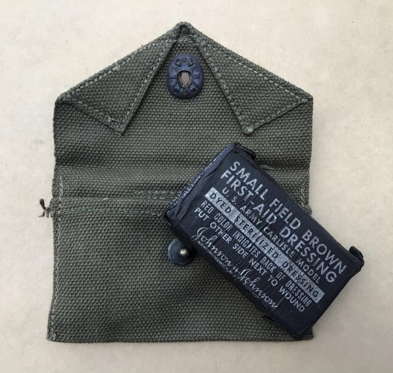 US WW2 Pouch, First Aid Packet M1942