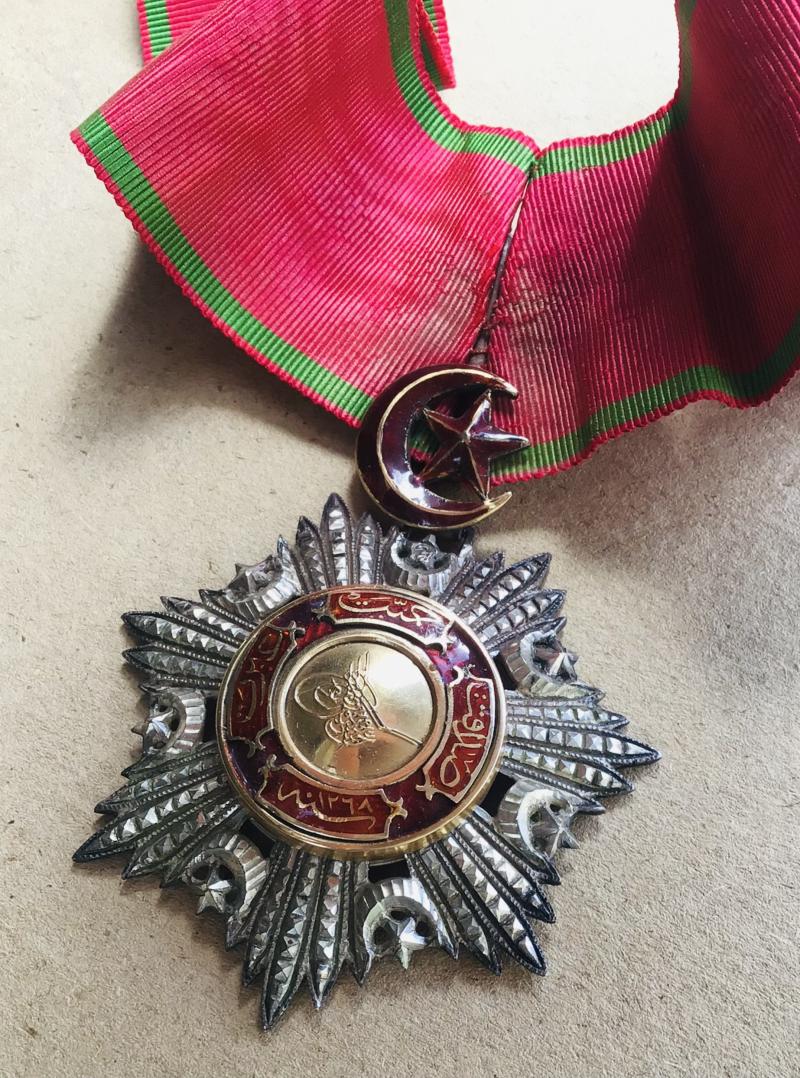 Turkish Order of the Medjidie- Commanders Neck Badge