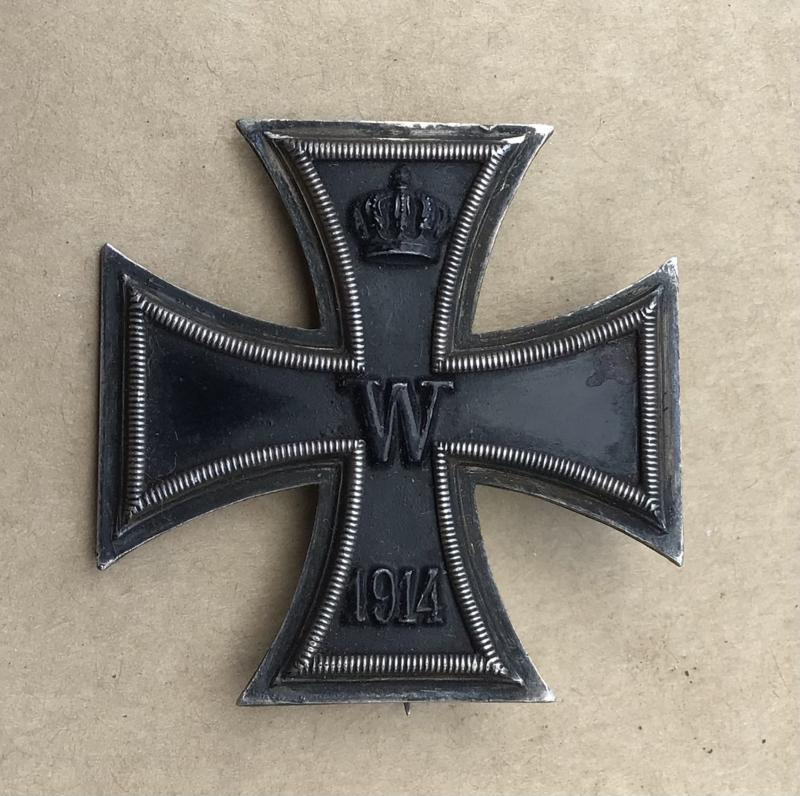 Germany WW1 1914 Iron Cross 1st Class