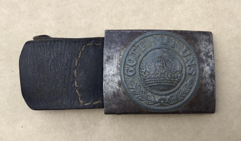 German WW1 Prussian Other Ranks Belt Buckle