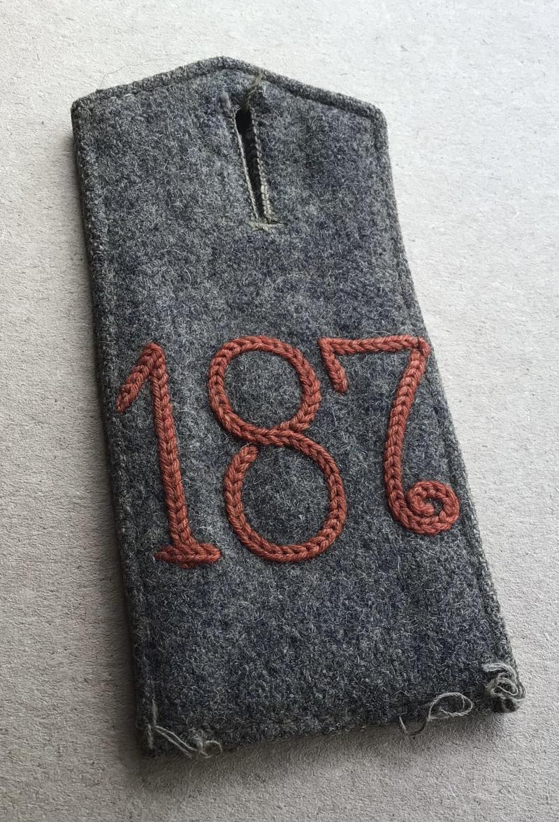 WW1 German Other Ranks Field Grey Shoulder Strap