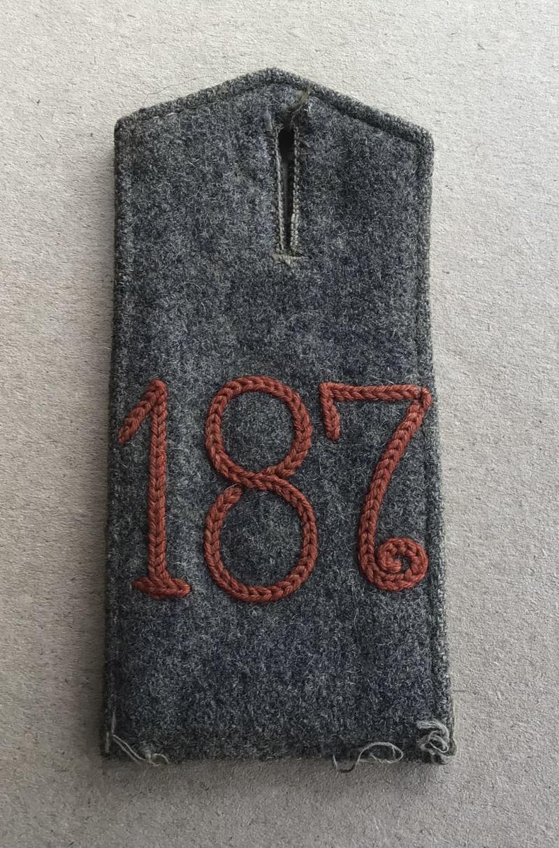 WW1 German Other Ranks Field Grey Shoulder Strap