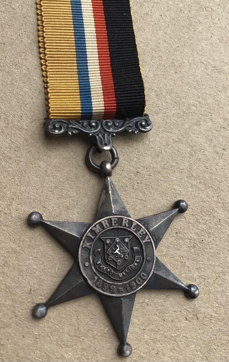 Boer War Kimberly Star - Hallmark Year 1900